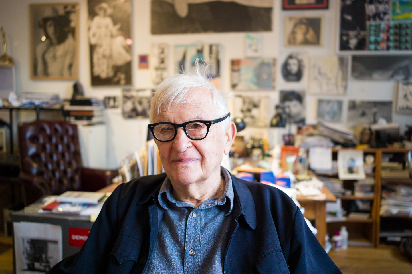 jon pack, photographer | albert maysles | portrait
